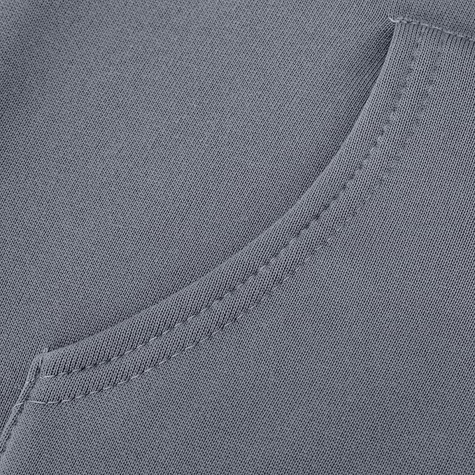 Side-Slit Maxi Hoodie Dress