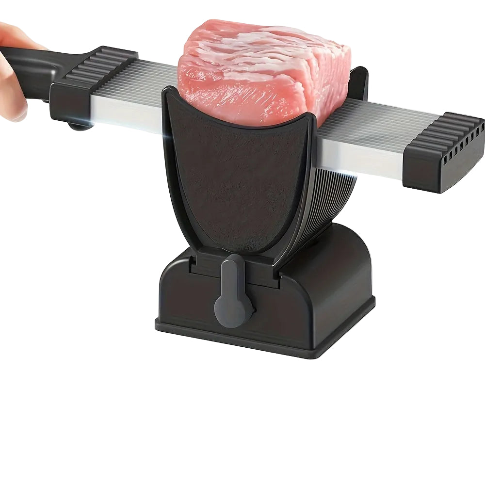 Stainless Steel Fresh Meat Slicer for Meat, Cheese, Vegetable