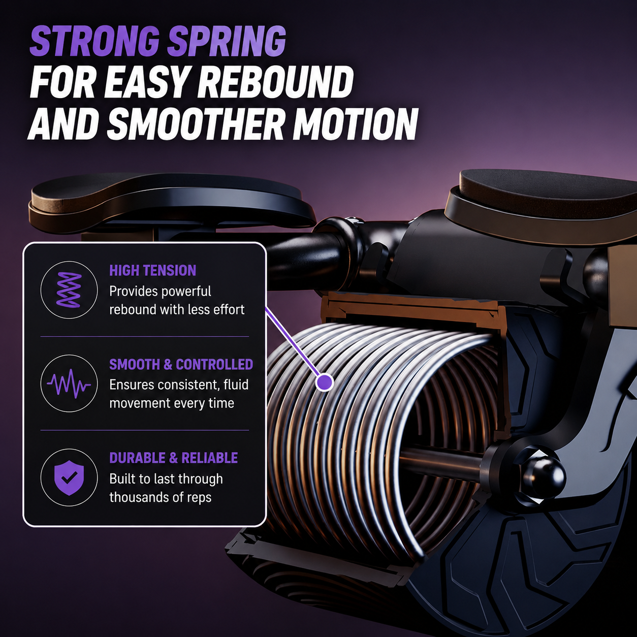 Automatic Rebound Ab Roller Wheel with Elbow Support and Built-in Timer