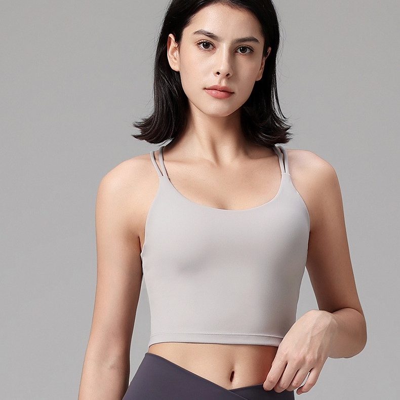 Strappy Sports Bra Top