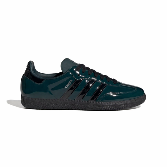 ADIDAS Women's Samba OG Sneakers – Glossy Green/Black