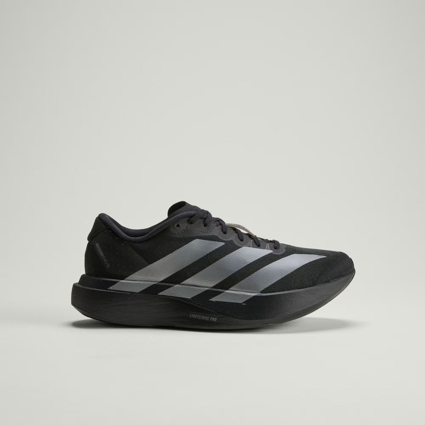 ADIDAS Women's Adizero EVO SL Running Shoes – Black/Iron Metallic
