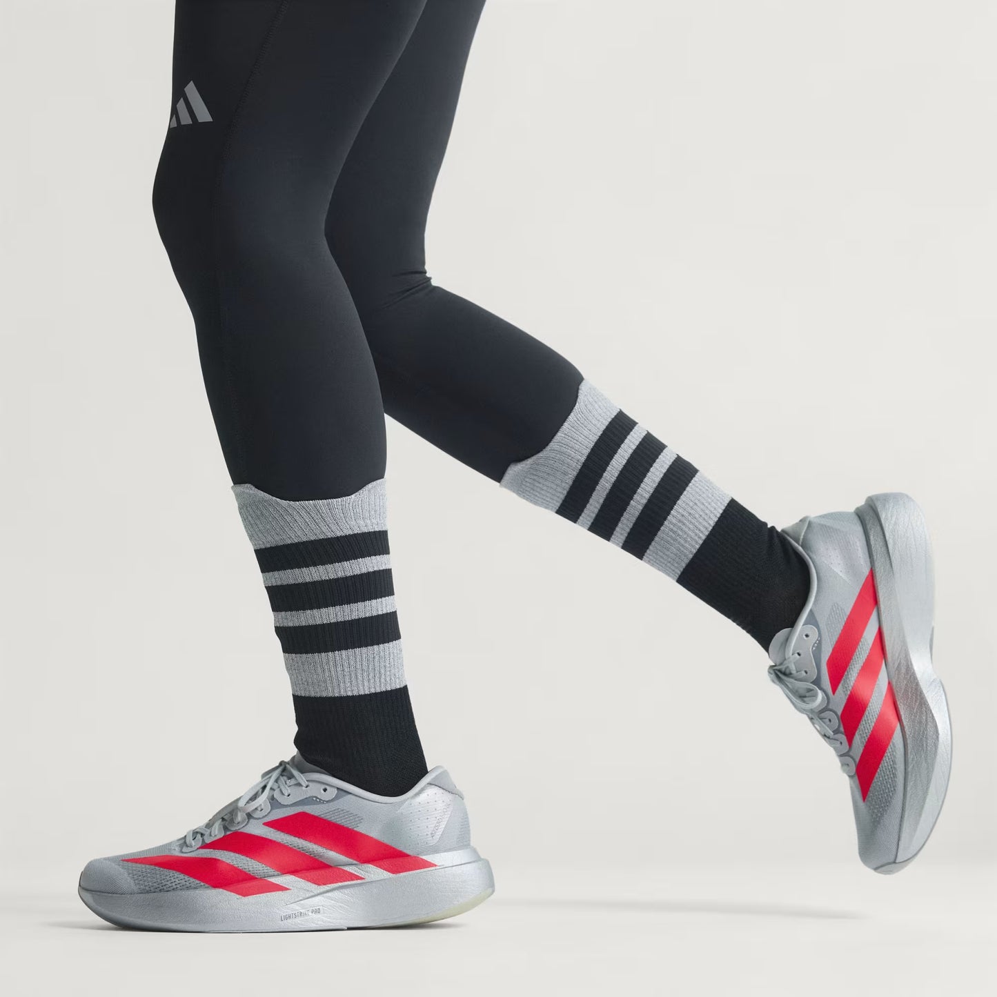 ADIDAS Women's Adizero EVO SL Running Shoes – Silver Metallic/Orange