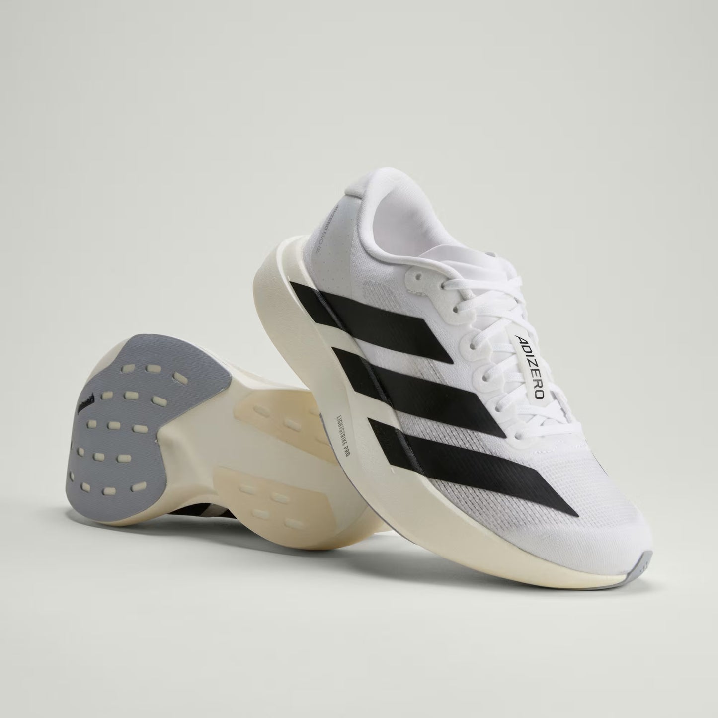 ADIDAS Women's Adizero EVO SL Running Shoes – Off-White/Black
