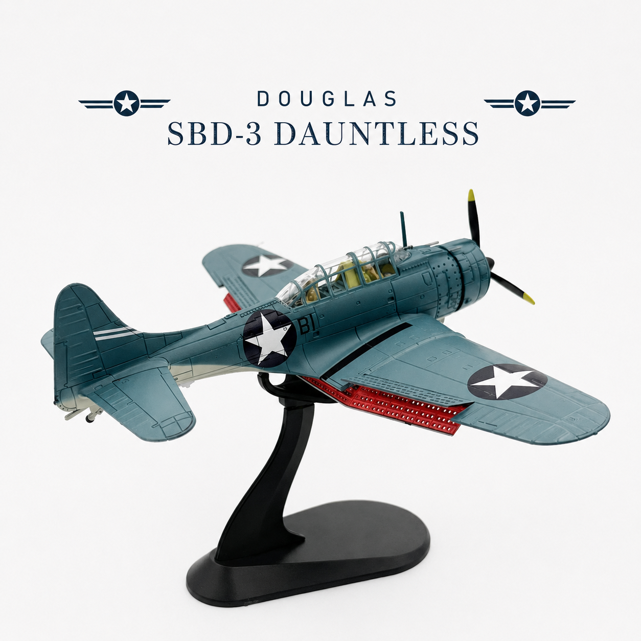 World War II Douglas SBD Dauntless / TBD Devastator Bomber – 1:72 Scale