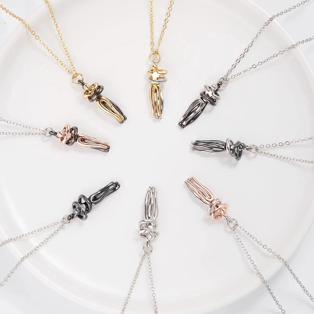 Hug Pendant Necklace