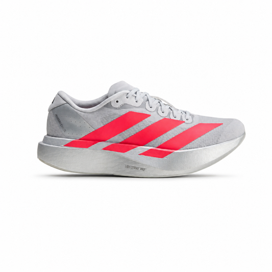ADIDAS Women's Adizero EVO SL Running Shoes – Silver Metallic/Orange