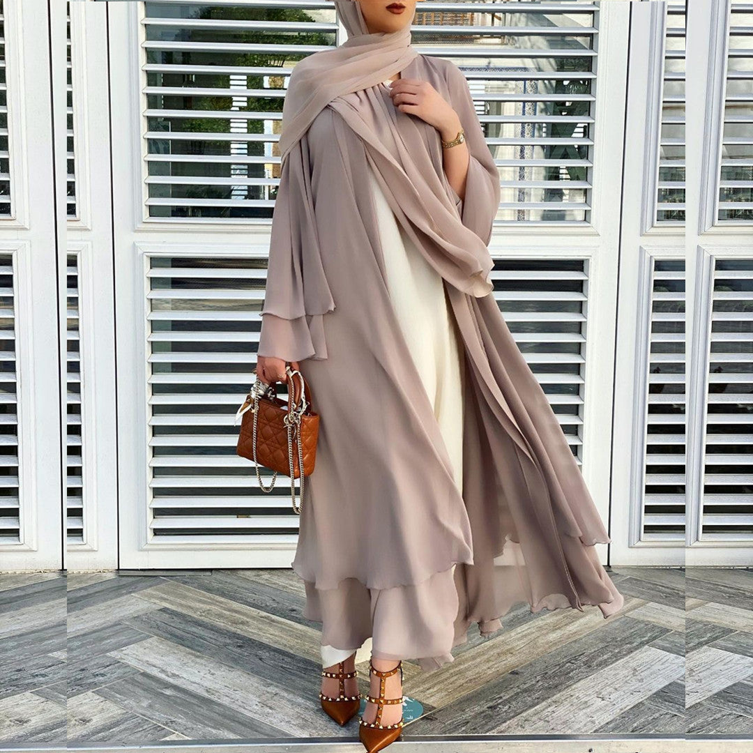 Open Front Cardigan Style Abaya