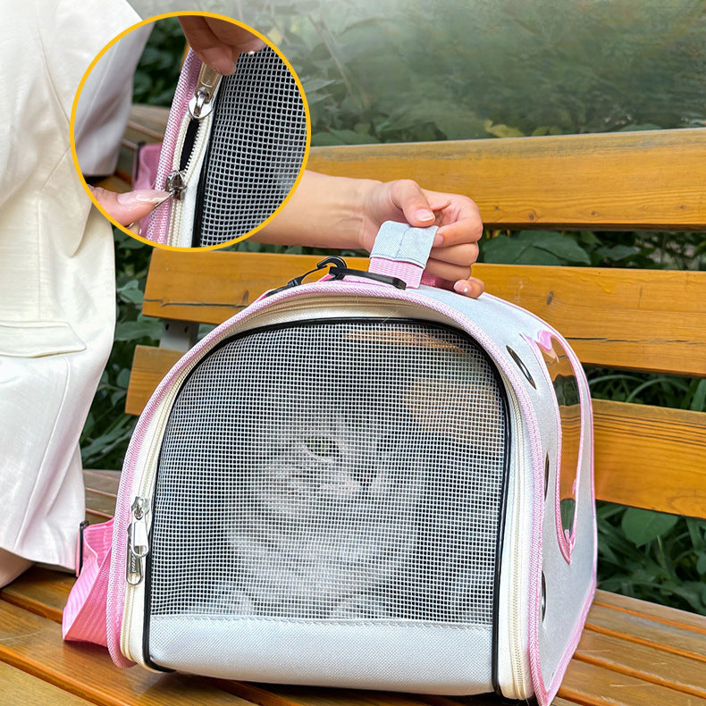 Pet Space Capsule Cat Bag, Portable & Foldable Pet Carrier
