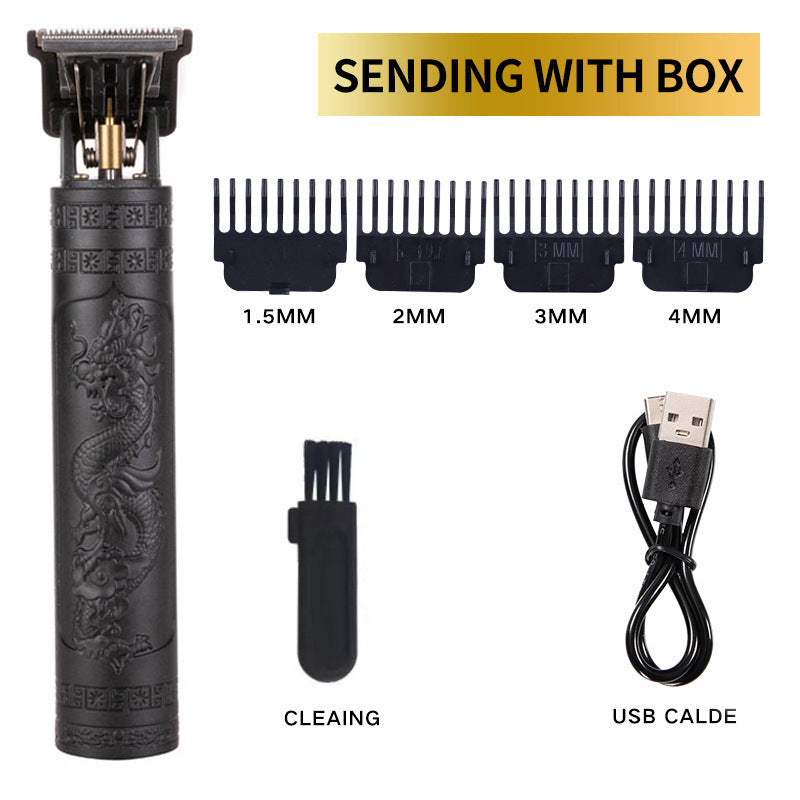 Professional Cordless Hair Clippers with LED Display