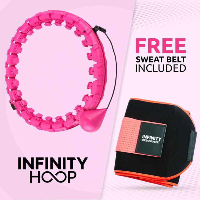 Smart Hula Hoop with Sweat Belt