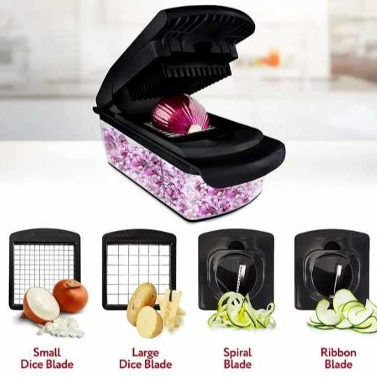 18pcs Multifunction Vegetable Chopper Slicer Grater