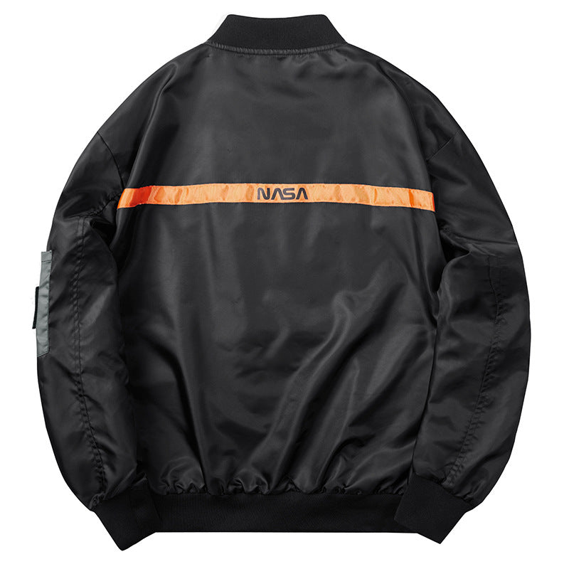 NASA Print Bomber Jacket