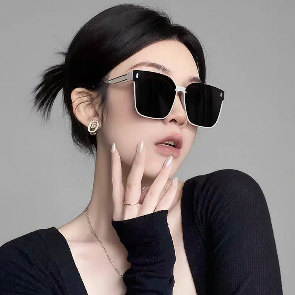 Oversized Square Sunglasses – Polarized