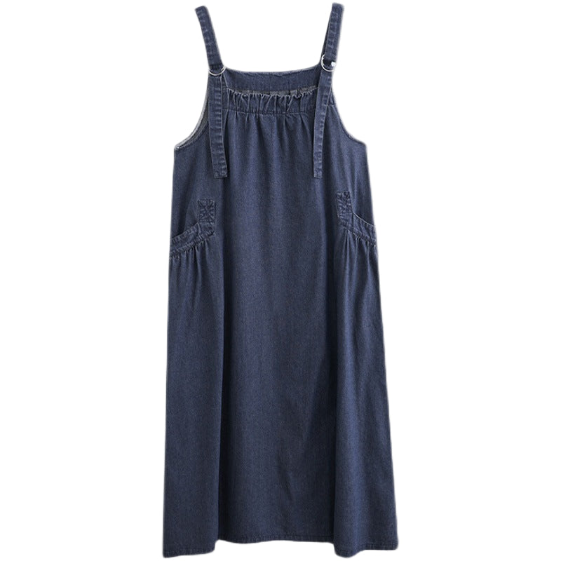 Loose Denim  Jumper Dress