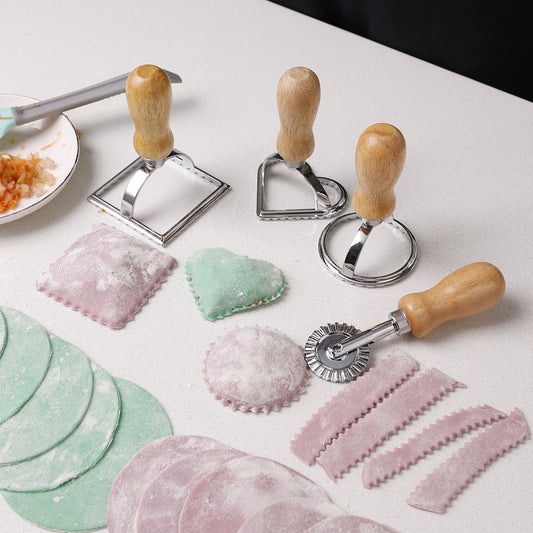 Ravioli Stamp Maker and Pasta Cutter Set
