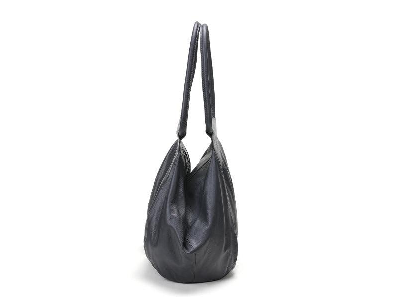 Soft Cowhide Genuine Leather Shoulder Bag