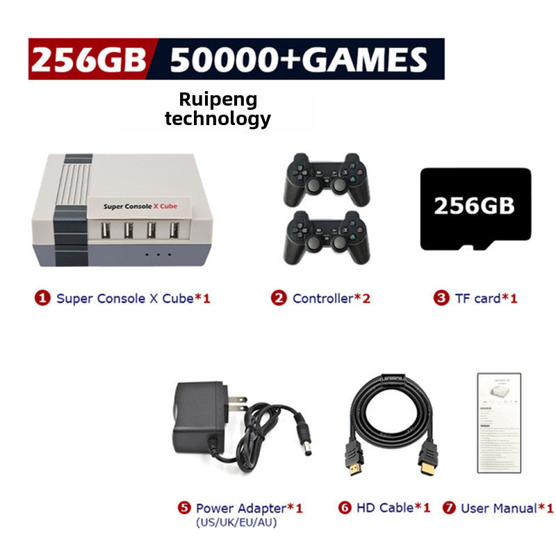 Super Console X Cube Built-In 50,000+ Games, Supports 50+ Emulators