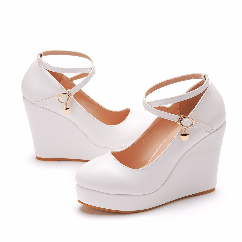 Ankle Strap Wedge Sandals