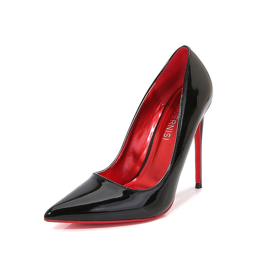 Pointed Toe Stiletto Heeled Pumps