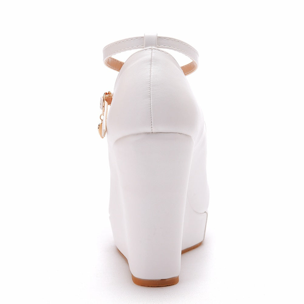 Ankle Strap Wedge Sandals