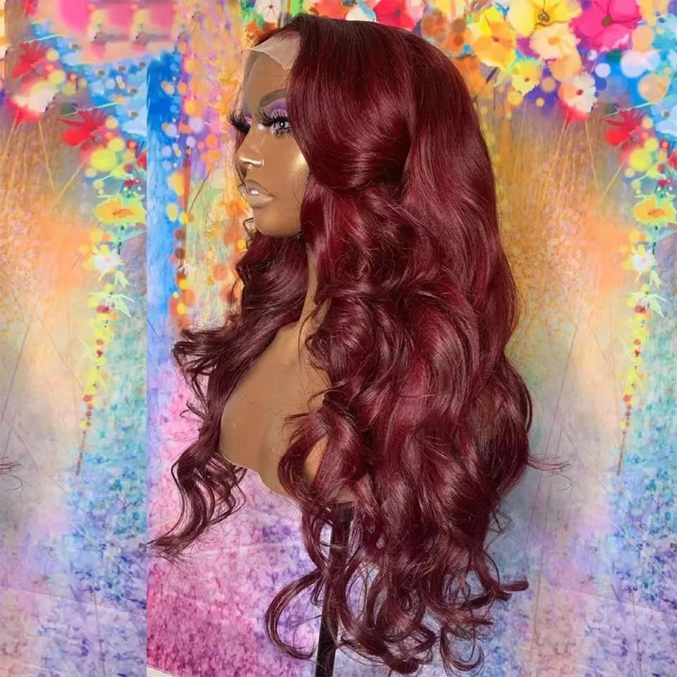 613 Platinum Blonde Body Wave Lace Front Wig – 100% Real Human Hair
