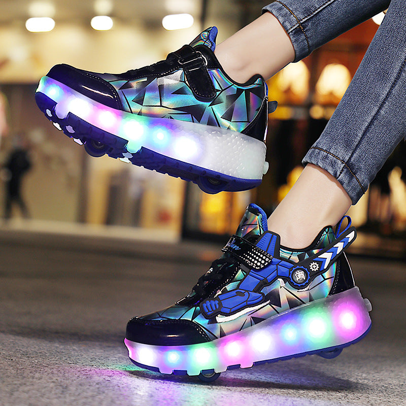 LED light-Up Roller Skate Shoes