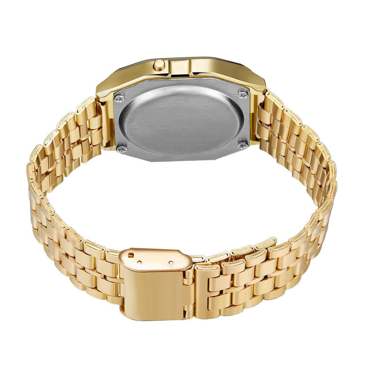 Stainless Steel Vintage Digital Watch