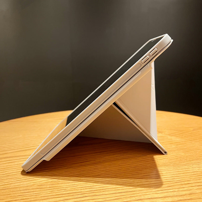 2-in-1 Folding Magnetic Protective Case with Multi-Angle Stand for iPad