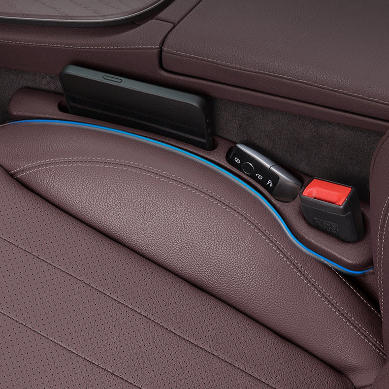 Universal Car Seat Gap Filler with Storage Compartiment for Phone and Keys