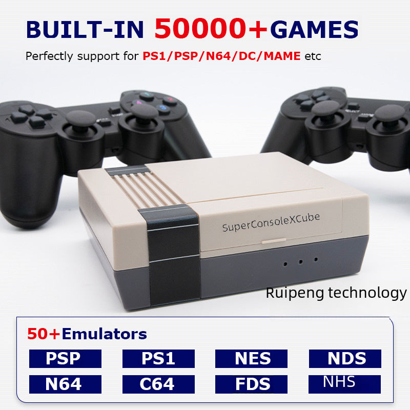 Super Console X Cube Built-In 50,000+ Games, Supports 50+ Emulators