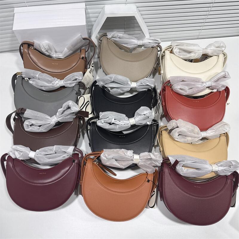 Polène Numéro Dix Shoulder Bag – Genuine Cowhide Leather