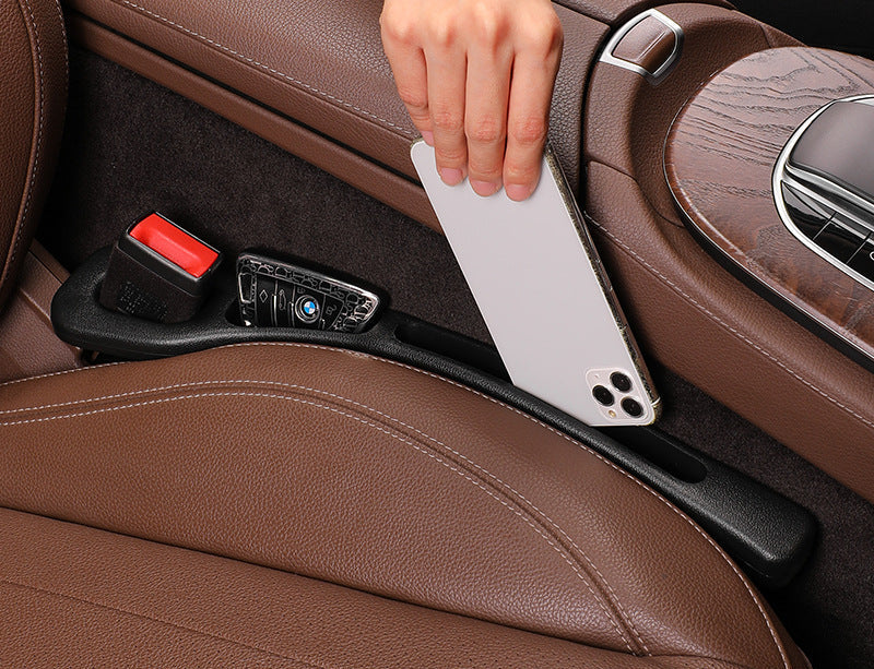 Universal Car Seat Gap Filler with Storage Compartiment for Phone and Keys