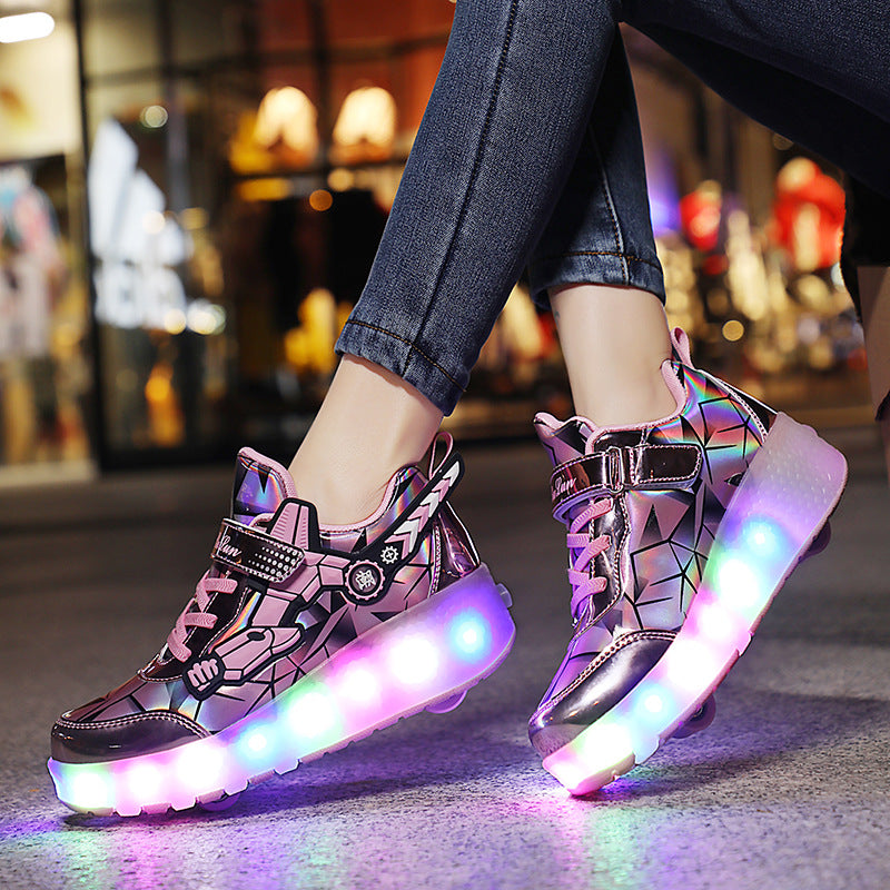 LED light-Up Roller Skate Shoes