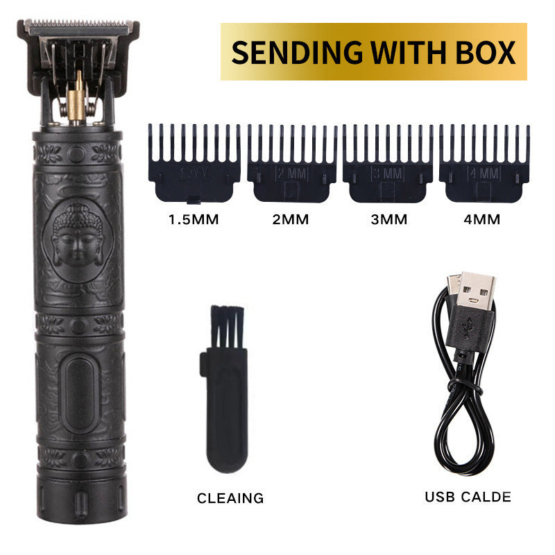 Professional Cordless Hair Clippers with LED Display