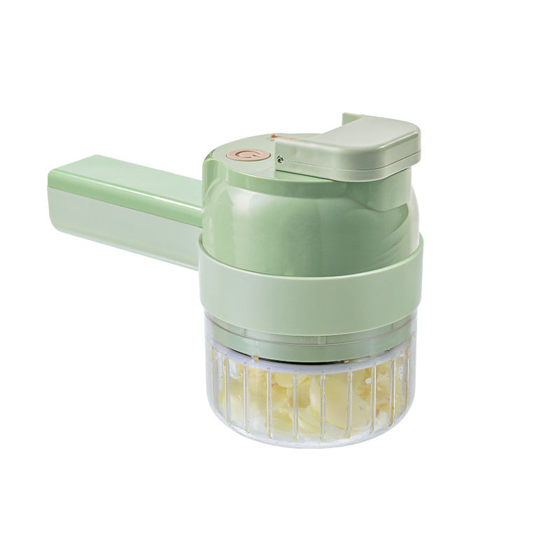 Multifunctional Cordless Electric Vegetable Chopper, Spin Scrubber