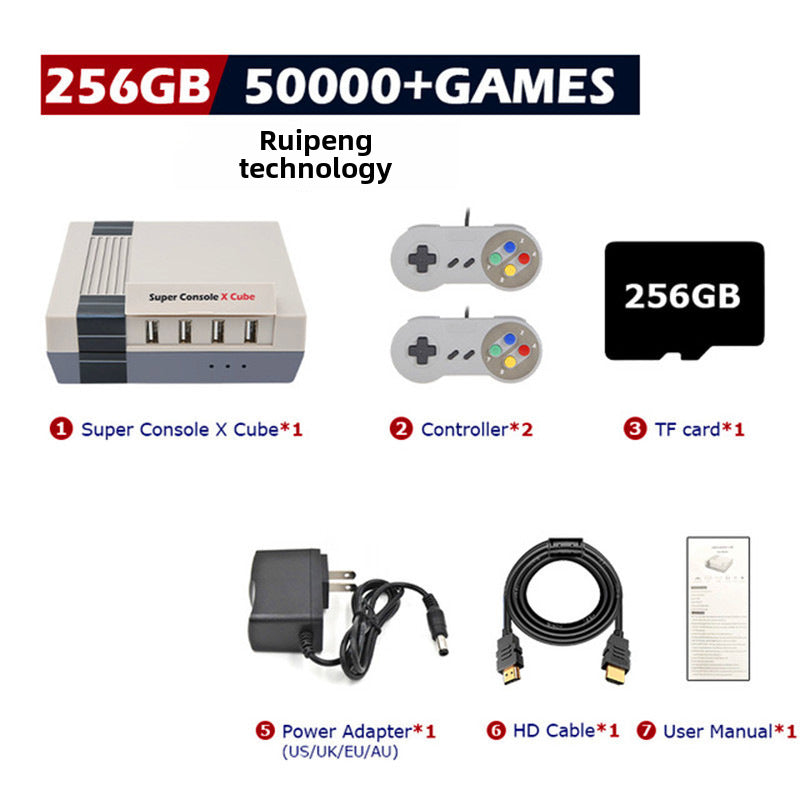 Super Console X Cube Built-In 50,000+ Games, Supports 50+ Emulators