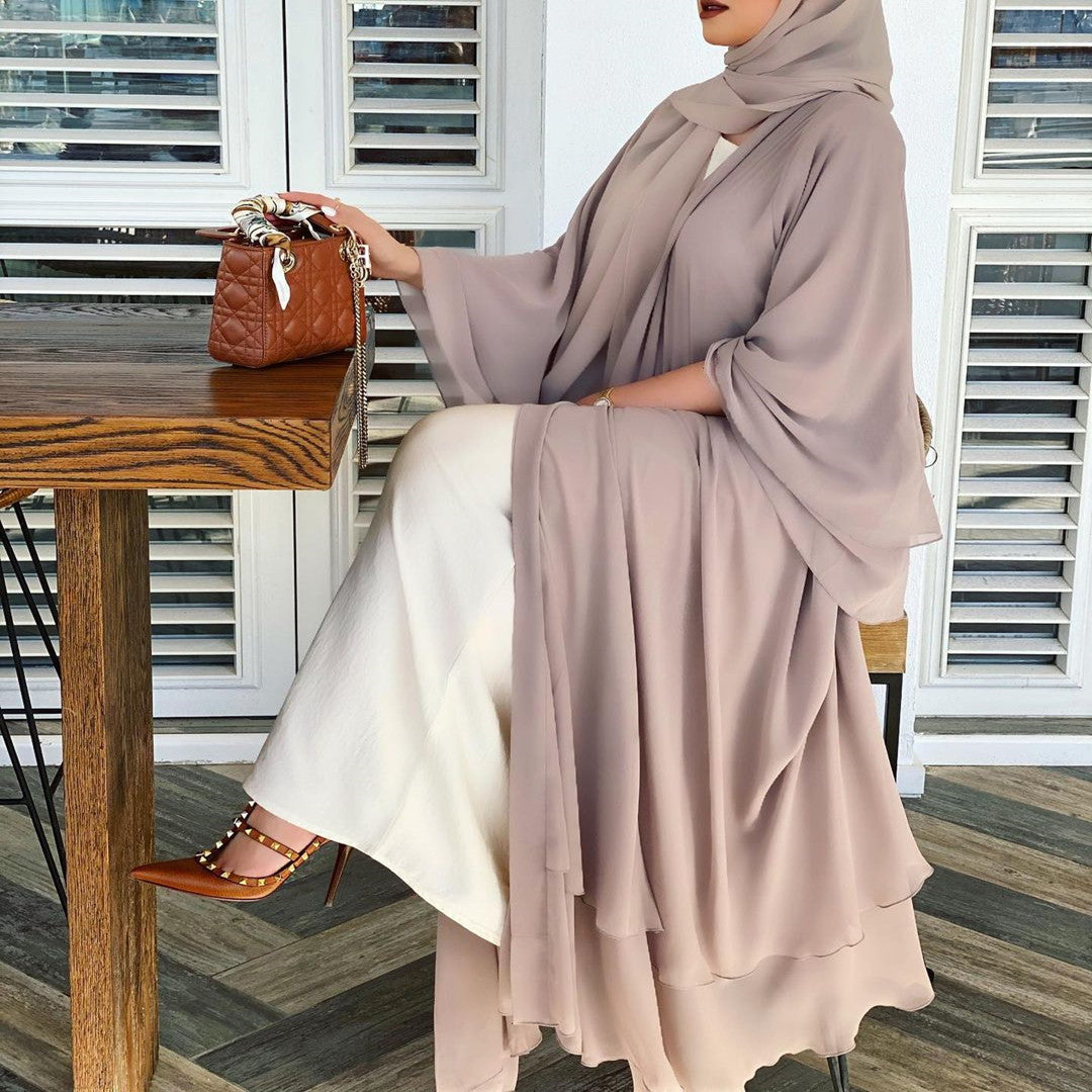 Open Front Cardigan Style Abaya