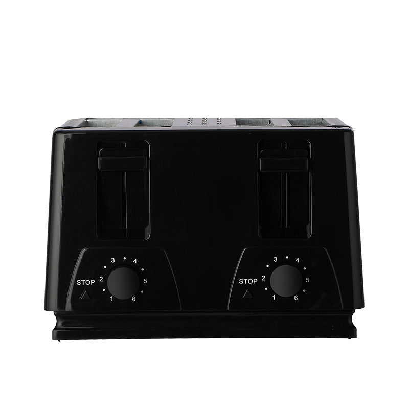 Extra Wide Slot Stainless Steel 4-Slice Toaster
