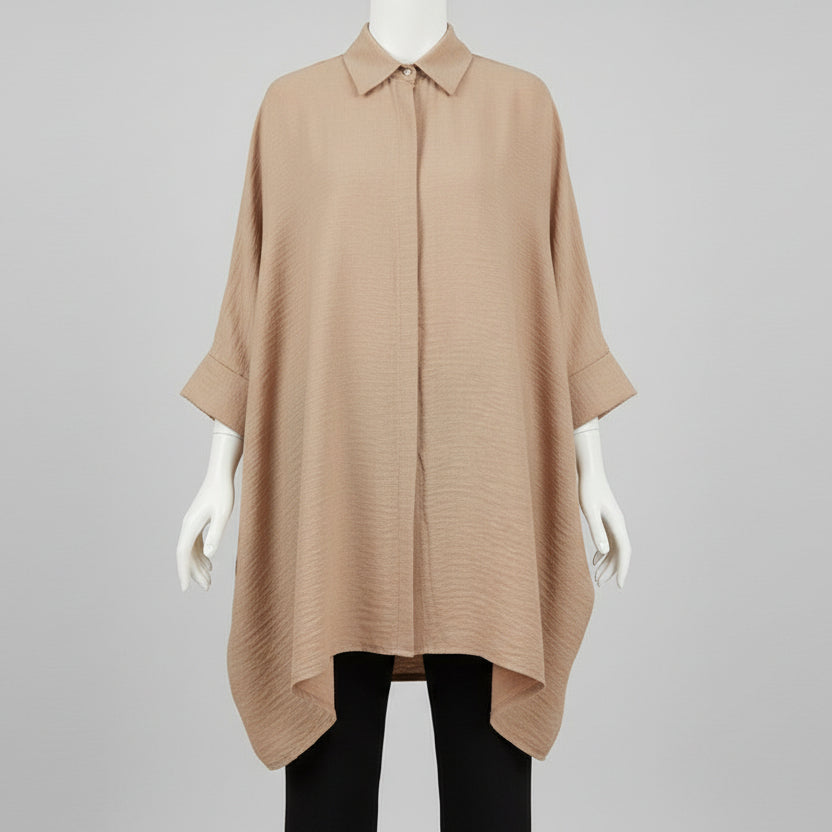 Oversized Asymmetrical Blouse