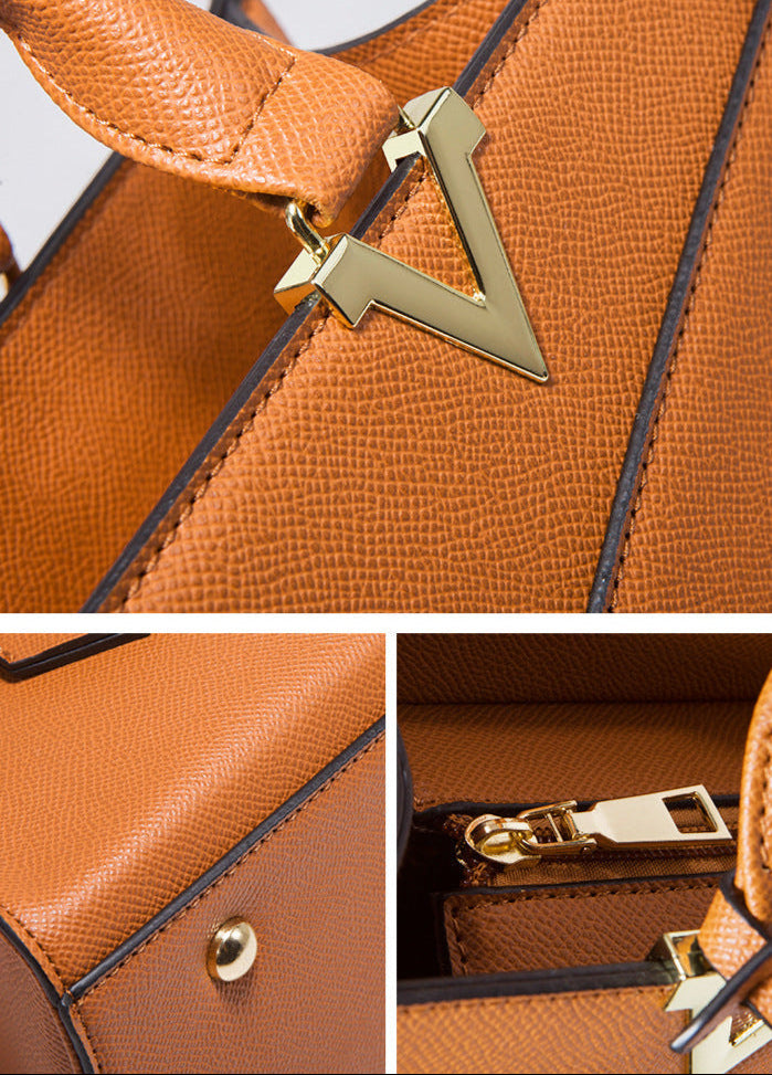 4-Piece PU Leather Handbag Set