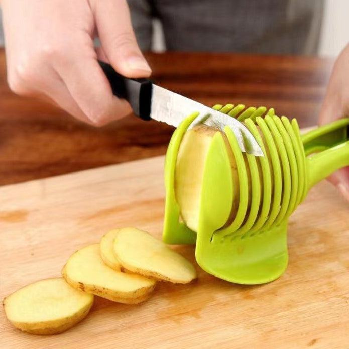 Handheld Fruit/Vegetable Slicing Holder