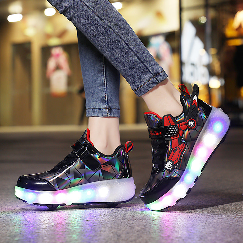 LED light-Up Roller Skate Shoes