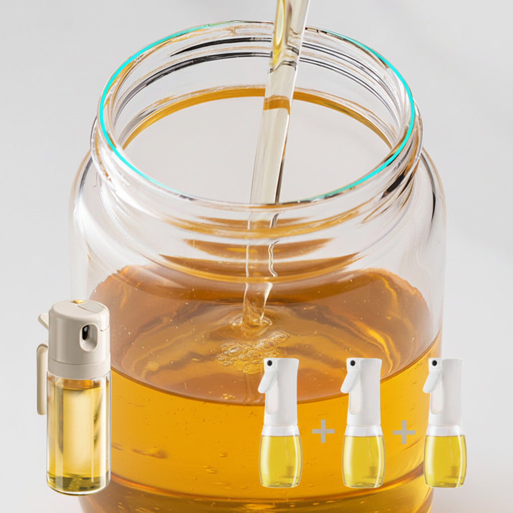 2-in-1 Oil Sprayer and Dispenser – 550ml/18.5oz