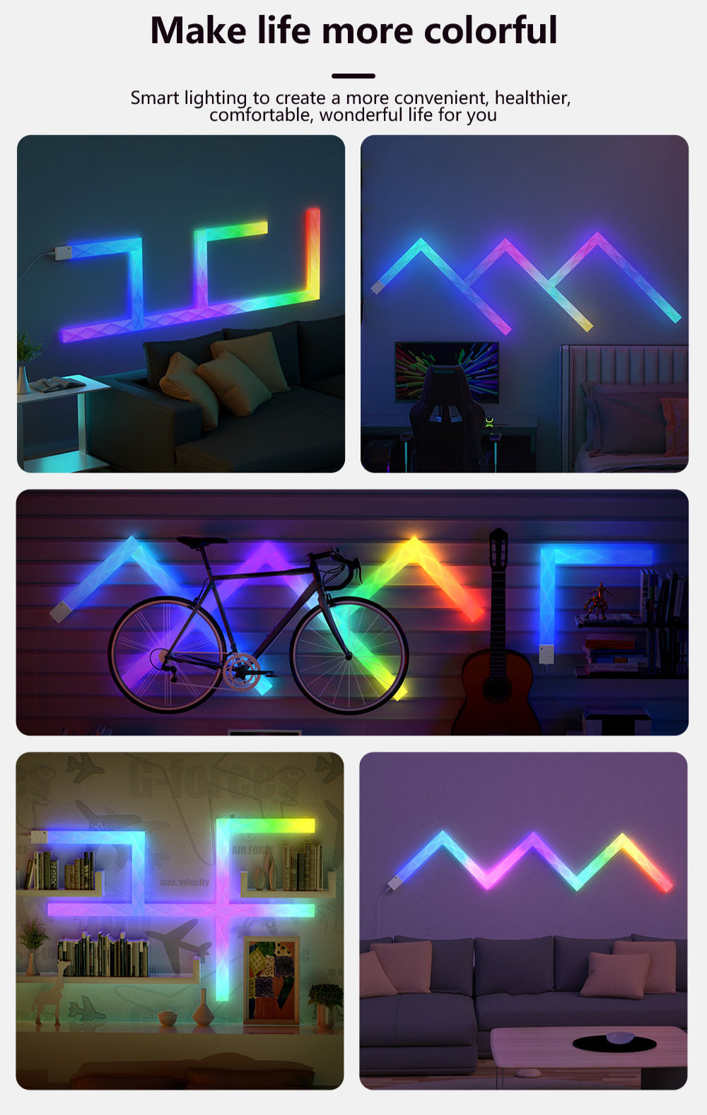 Modular Smart LED Light Bars