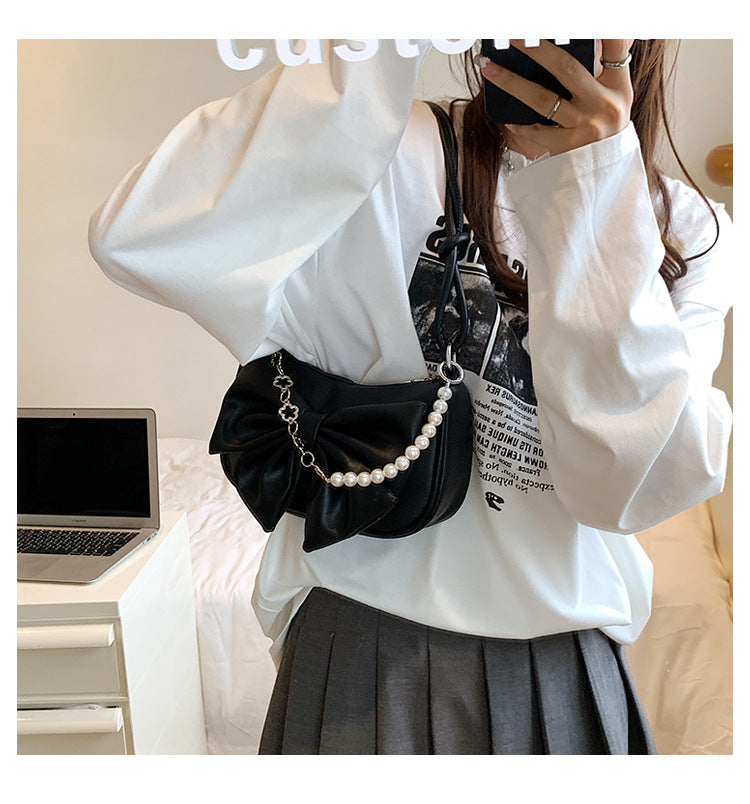 Ribbon Style Shoulder Bag