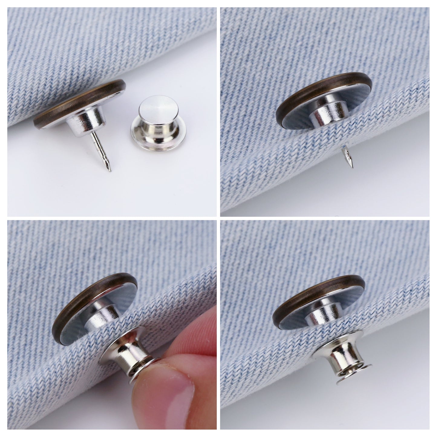 Detachable Nail-Free Button