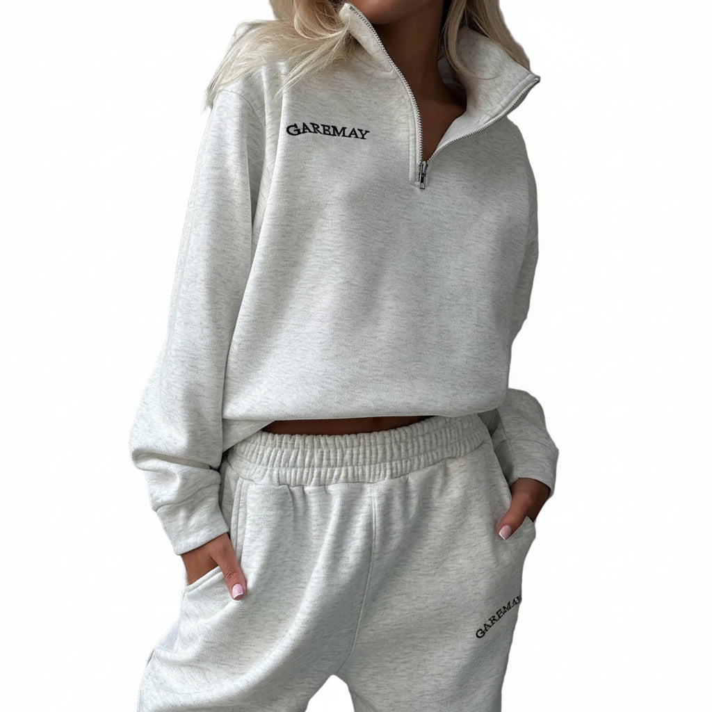 2-Piece Oversized Sweatshirt and Jogger Pants