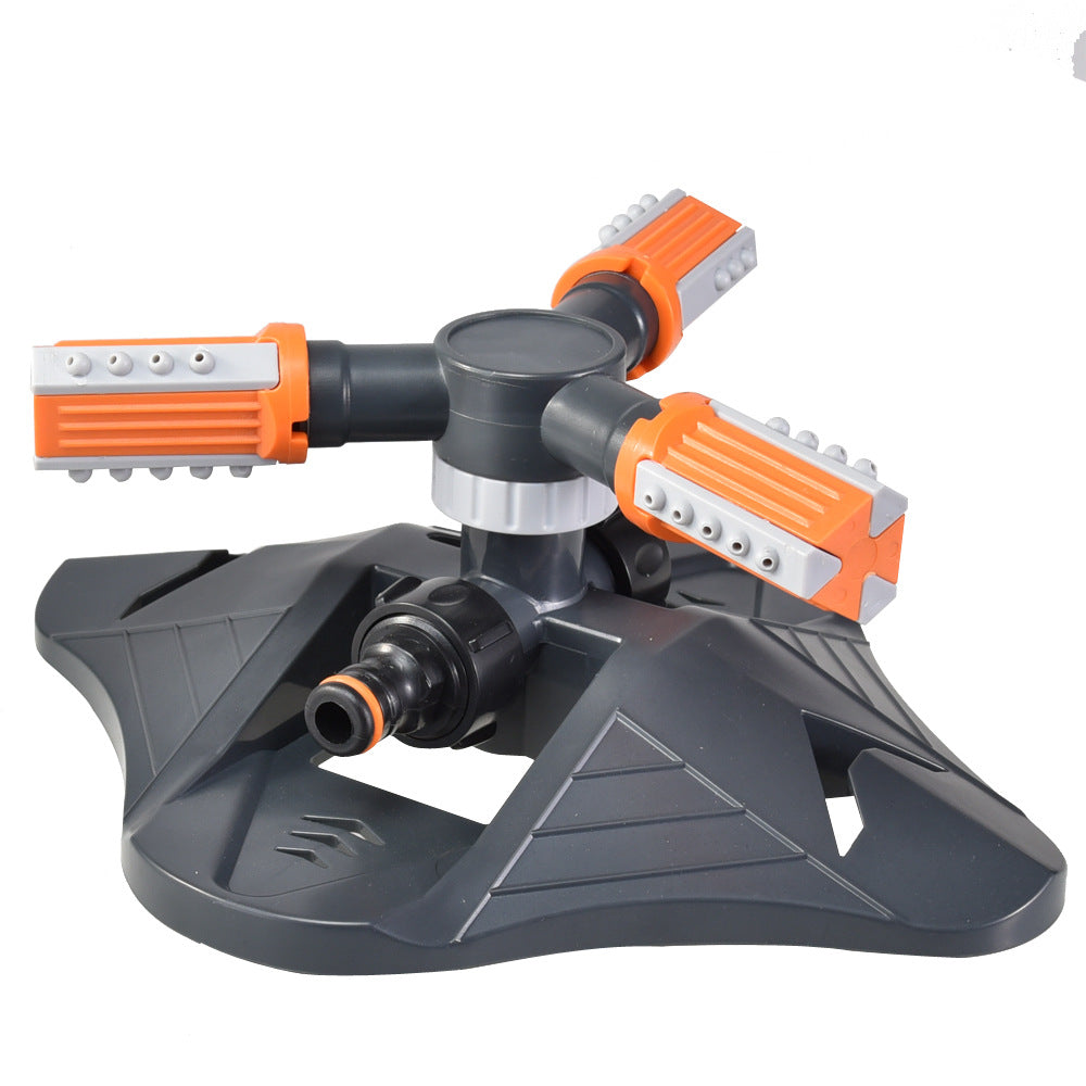 3-Arm 360° Rotating Garden Sprinkler