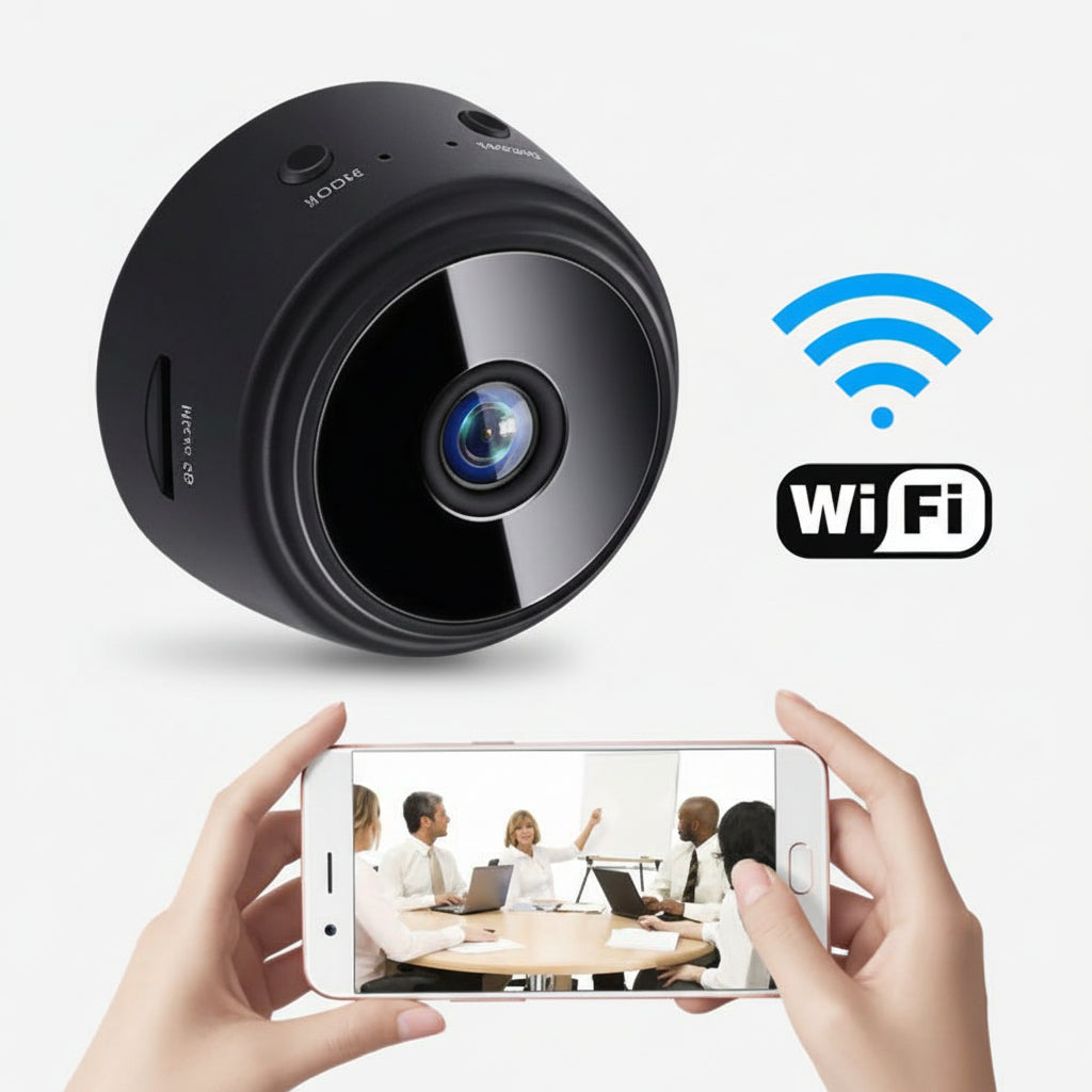 A9 Mini WiFi Camera with Motion Detection and IR Night Vision